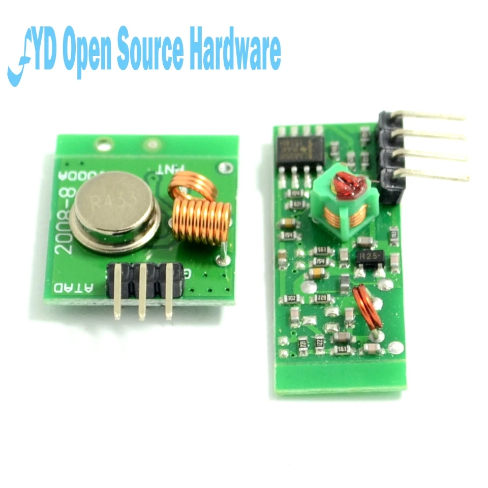 Smart Electronics 433Mhz RF transmitter and receiver Module link kit For /ARM/MCU WL diy 315MHZ/433MHZ wireless