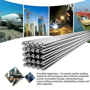 

Easy Aluminum Welding Rods Low Temperature 5 10 20 50Pcs 1.6mm 2mm No Need Solder Powder BDF99