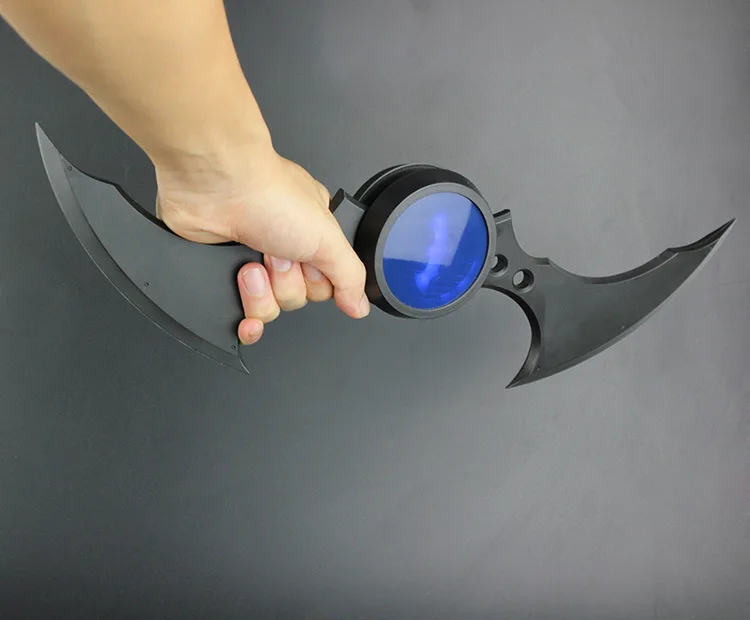 NECA DC Comics Batman Arkham Knight Batarang Replica Action Figure with Light Collectible Model Toy