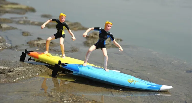 

Fast Shipping 2310 RC Surfboard Radio Control High Speed Boat Motion Extreme Sports Team In Water Play for Summer