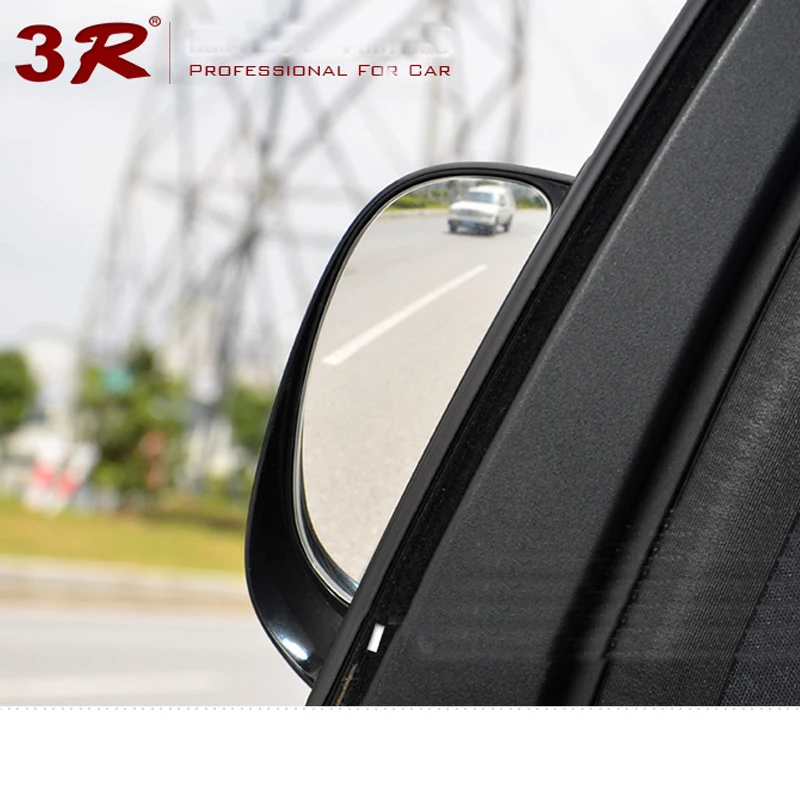 1 Pair Car Blind Spot Mirrors Car Second Row Rear View Convex Mirror Auto Wide Angle Lens