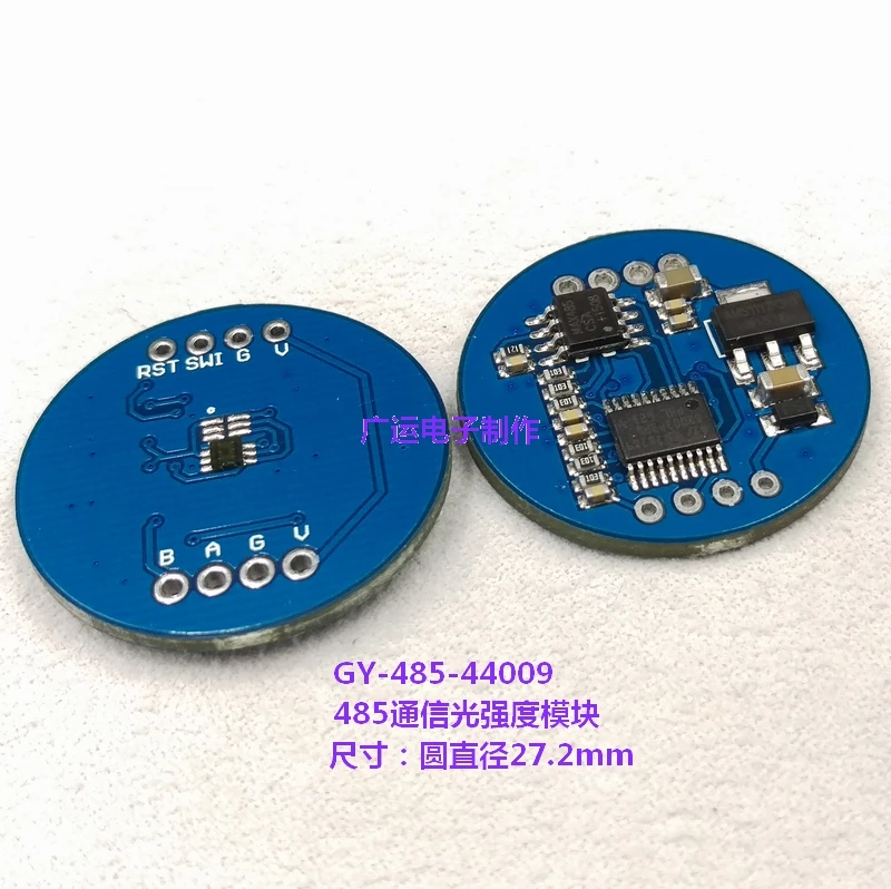 

Modbus RS485 protocol GY-modbus-44009 transmission light intensity sensor module