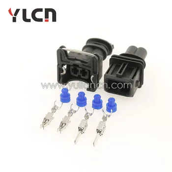 

Free Shipping 5 Sets 2 Pin fuel injector Type EV1 Injector Connector 282762-1/106462-1