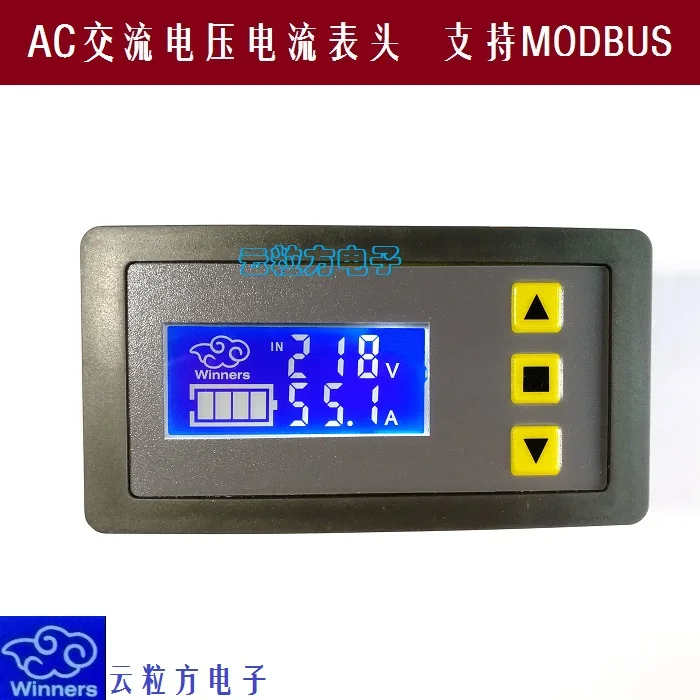 

AC AC Voltage Current Head Liquid Crystal Digital Display Double Display Isolated Voltmeter Ammeter Support Modbus
