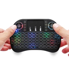 Mini i8 Wireless Keyboard 2.4GHz English Version Air Mouse Remote Control Touchpad For Android TV Box Notebook Tablet Pc