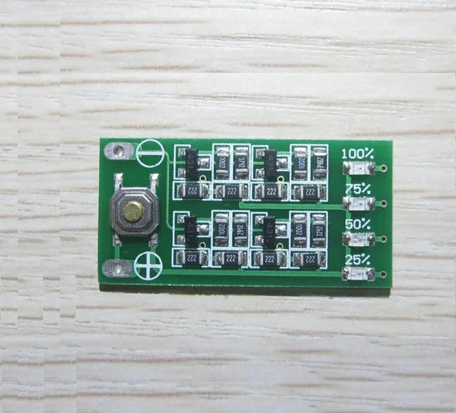 Cheap 3S 11.1V 12V 12.6V Lithium Battery Capacity Indicator Module Lipo Li-ion Power Level Display Board 3 Series 9-26V