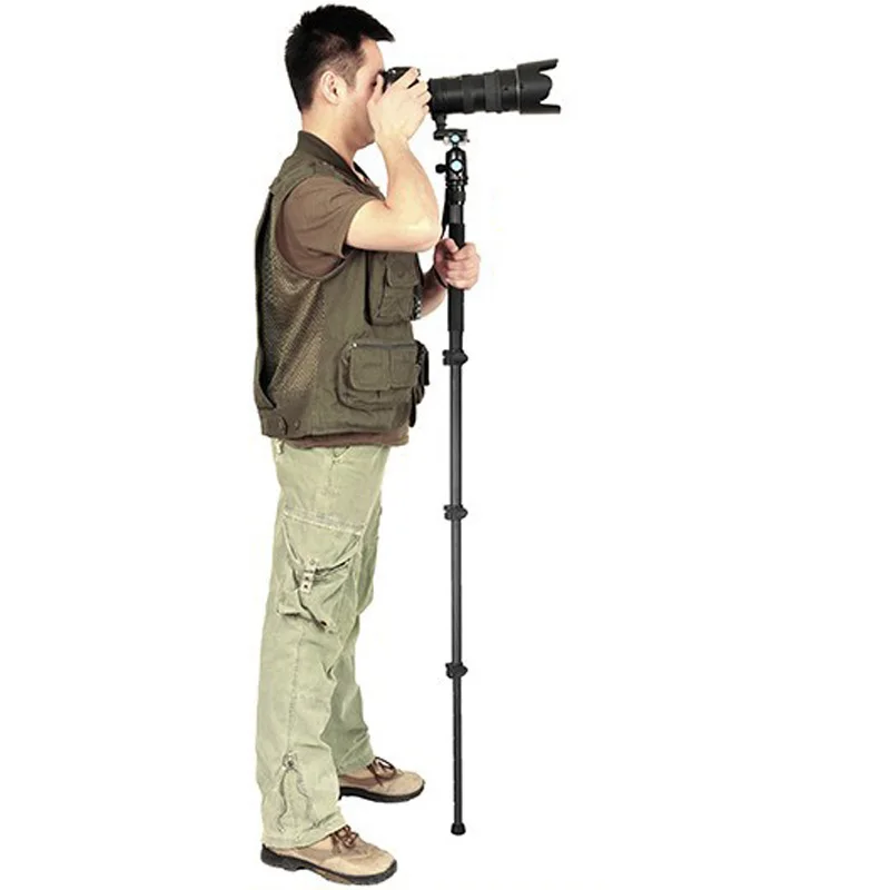 

W2204+K20X Sirui Pro Professional SLR Camera Tripod+Ball Head Kit WaterProof Portable Unipod Monopod For DSLR 360 Degree