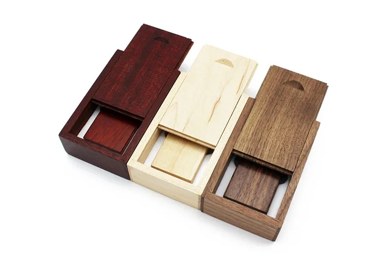 16gb usb stick JASTER USB 3.0 Wooden usb+wood BOX usb flash drive pendrive 4GB 8GB 16GB 32GB 64GB wedding Photography gift free custom logo usb c drive