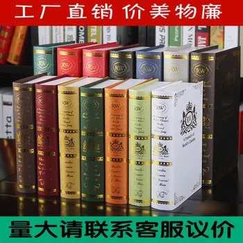

10pc props European simulation model Home Furnishing fake model books Book decoration