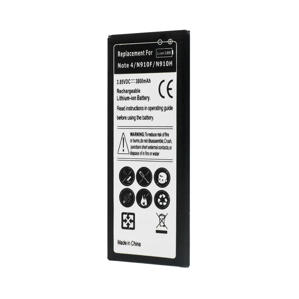 3,85 V 3800mAh для samsung Galaxy Note 4 N910F N910H N910T SM-N910C N910G SM-N910 SM-N910A Li-Po Батарея
