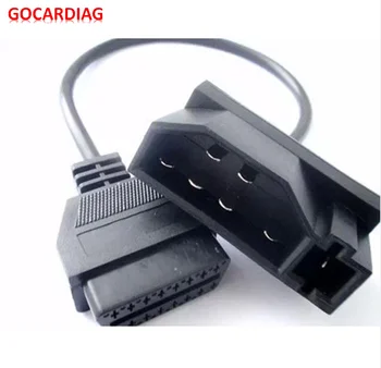 

For Ford 7Pin to OBD2 16Pin Cable Converter For Ford 7 Pin to DLC Lead OBDII 16 Pin Female Connector Transfer