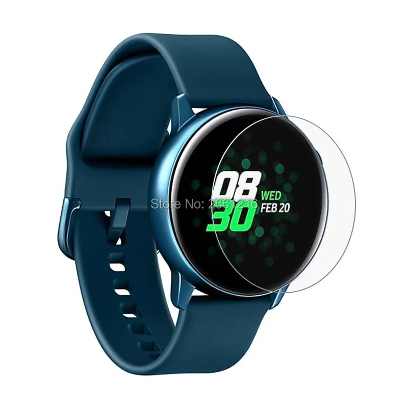 3 шт./партия для samsung Galaxy Watch Active R500 SmartWatch Мягкий ТПУ не полное покрытие пленка протектор экрана(не закаленное стекло