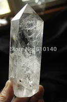 

free shipping VV02R Clear Quartz Natural Point Cluster Crystal Rough Healing