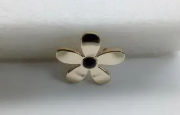 

35mm light gold flower Decorative Alloy metal parts, for bag, garment, shoes,DIY purse, leather decorative metal accessory
