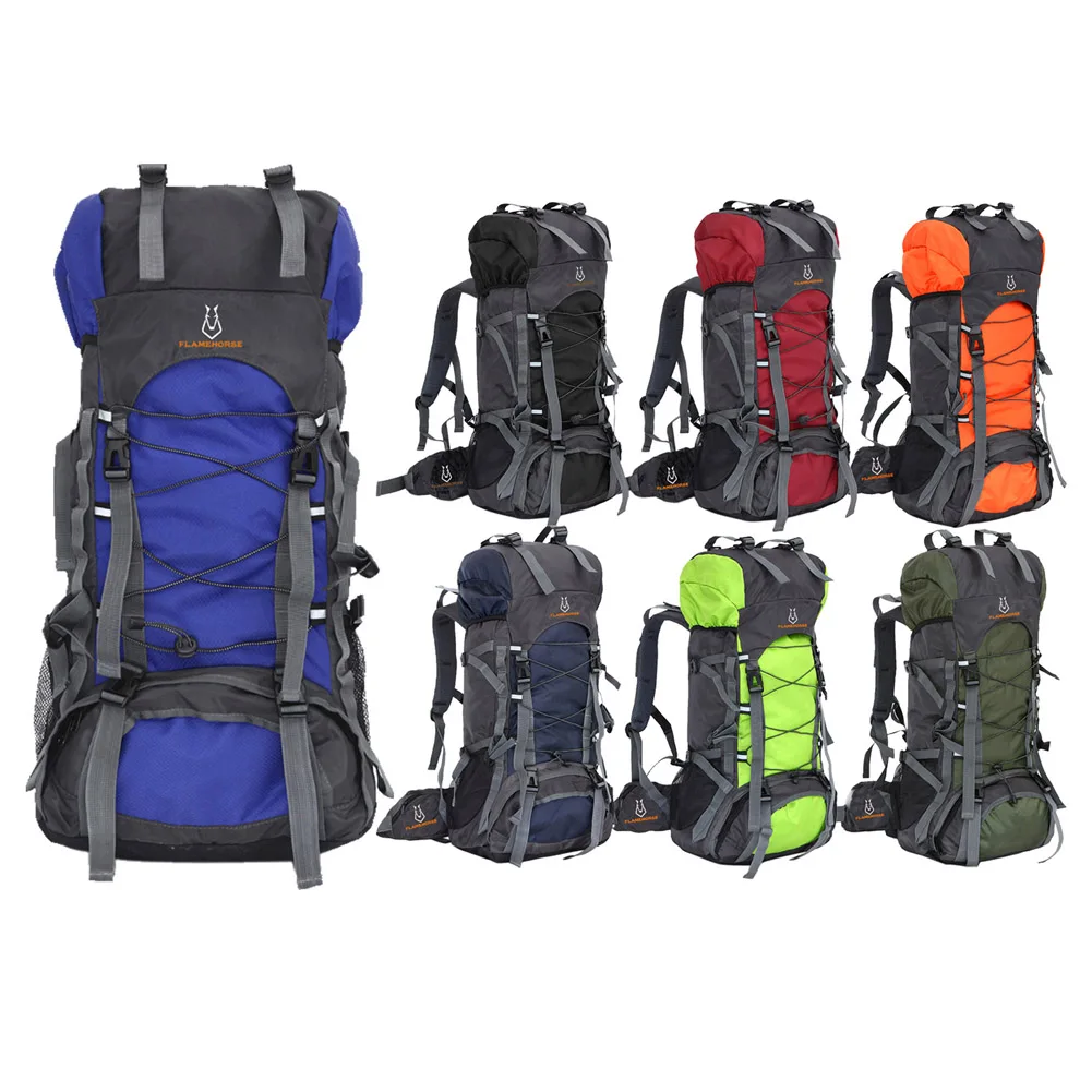 

Unisex Mountaineering Bag Nylon Waterproof Oxford Travel Bag Outdoor Bag For Climbing Camping US#V