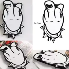 1pc phone cover Case bag For iphone5 5s 6 Middle Finger Funny Hard Plastic Anti-dust durable new fashion Cool hot X2