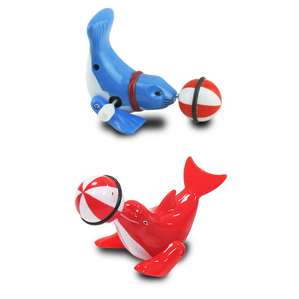 Дельфин коллектор заводная игрушка детская заводная игрушка Дельфин верхний шар вращение на 360 градусов забавный Дельфин моделирование цирковая игрушка