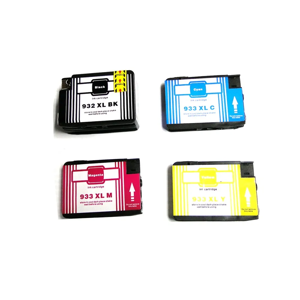 

YOTAT 1set Compatible Ink cartridge for HP932 HP933 for HP 932 933 for HP Officejet 6100 6600 6700 7110 7612 7610