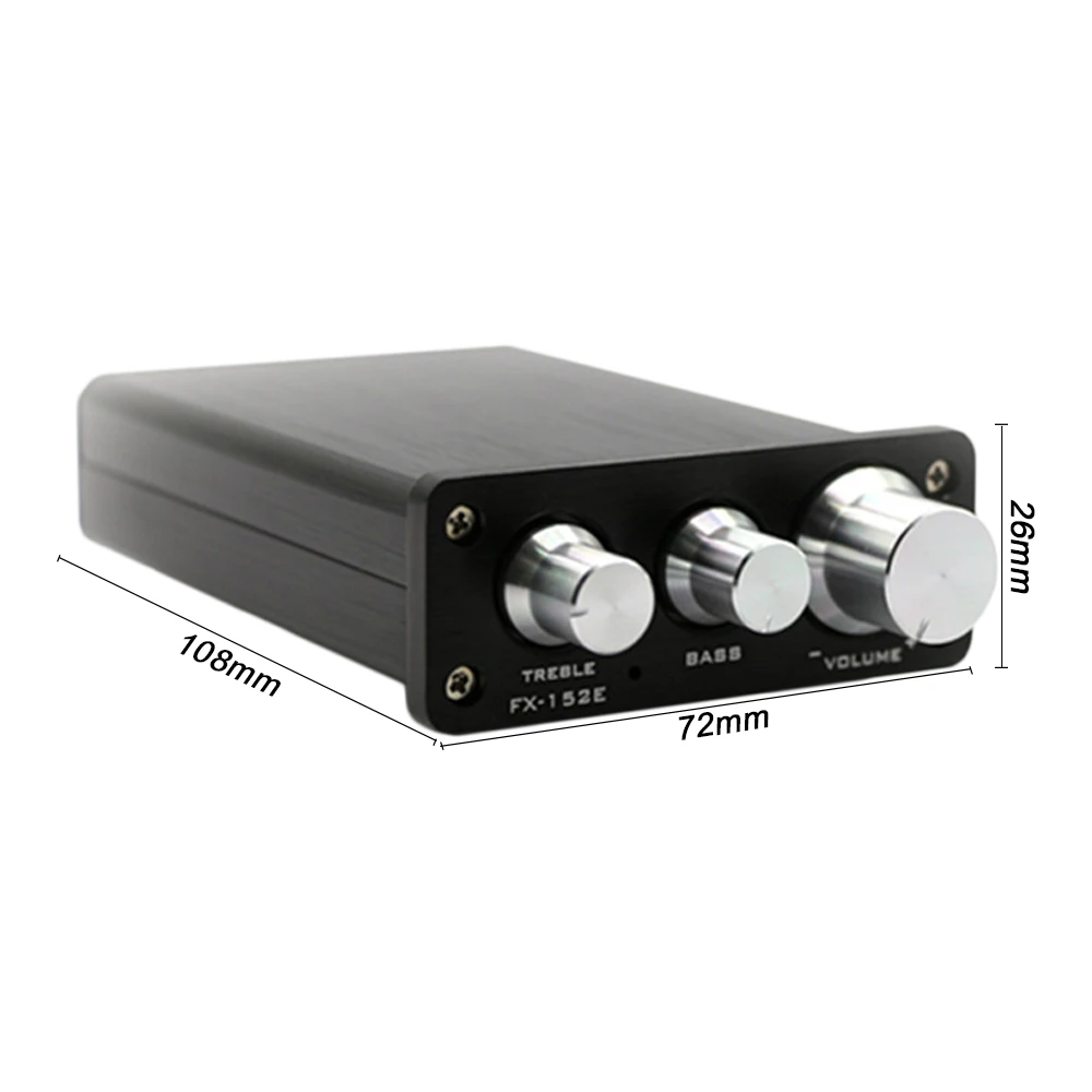 FX Audio FX152E TPA3118 + TA7630P цифровой аудио усилитель мини настольный стерео HiFi мощность с