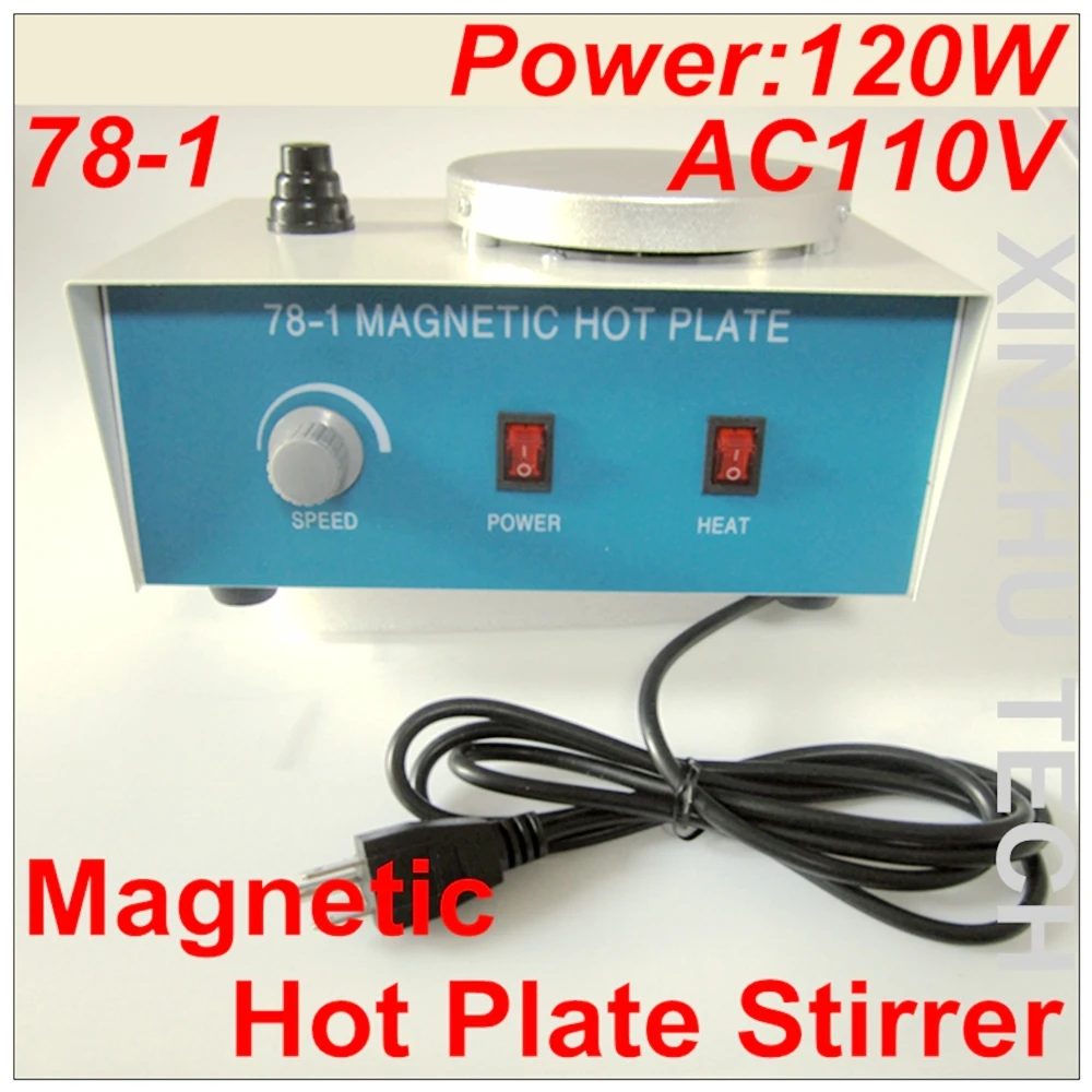 

Magnetic Stirrer 78-1 Magnetic Hot Plate Stirrer AC110V Hot Plate Stirrer 0-1600RPM