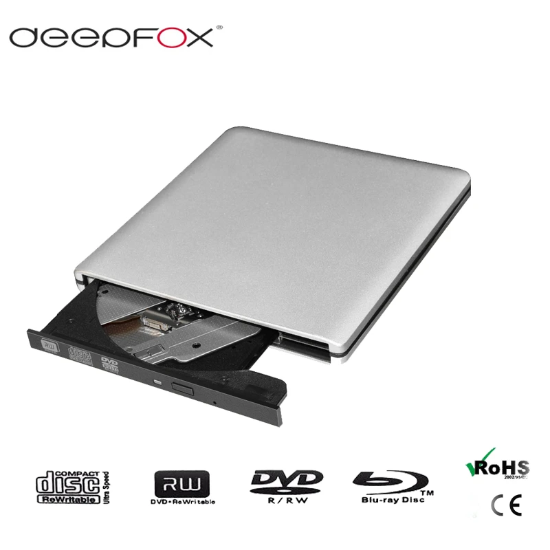 Deepfox Universal 9 5mm Usb3 0 External Bluray Drive External Cd Dvd Rw Burner Rom Blu Ray Player For Laptop Windows7 8 External Bluray Drive Bluray Driveexternal Cd Aliexpress