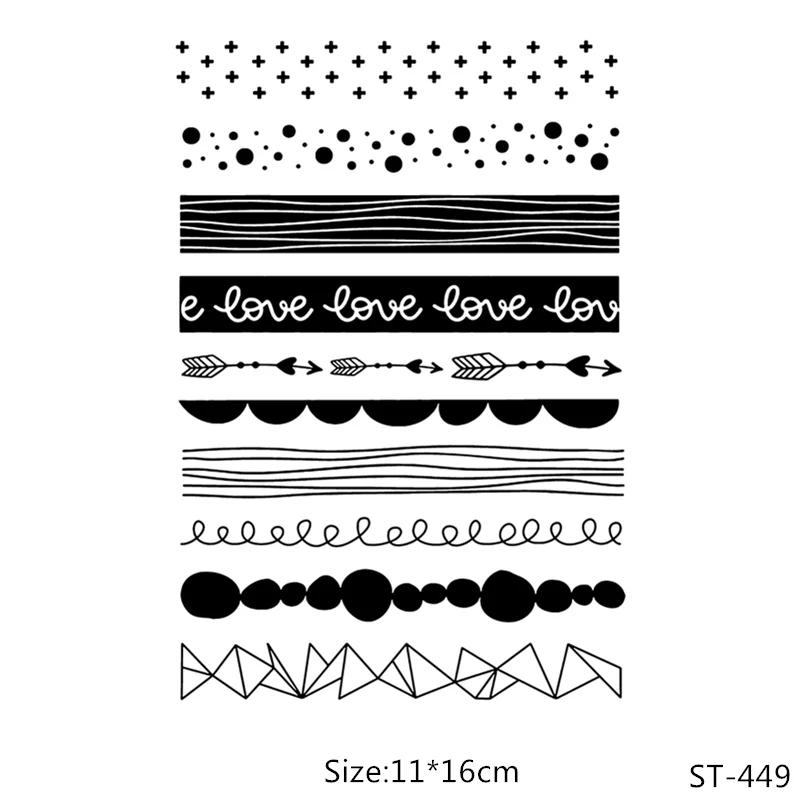

AZSG Beautiful layering Transparent Silicone Clear Stamps/seal for DIY Scrapbooking/Card Making/Photo Album Decoration Supplies
