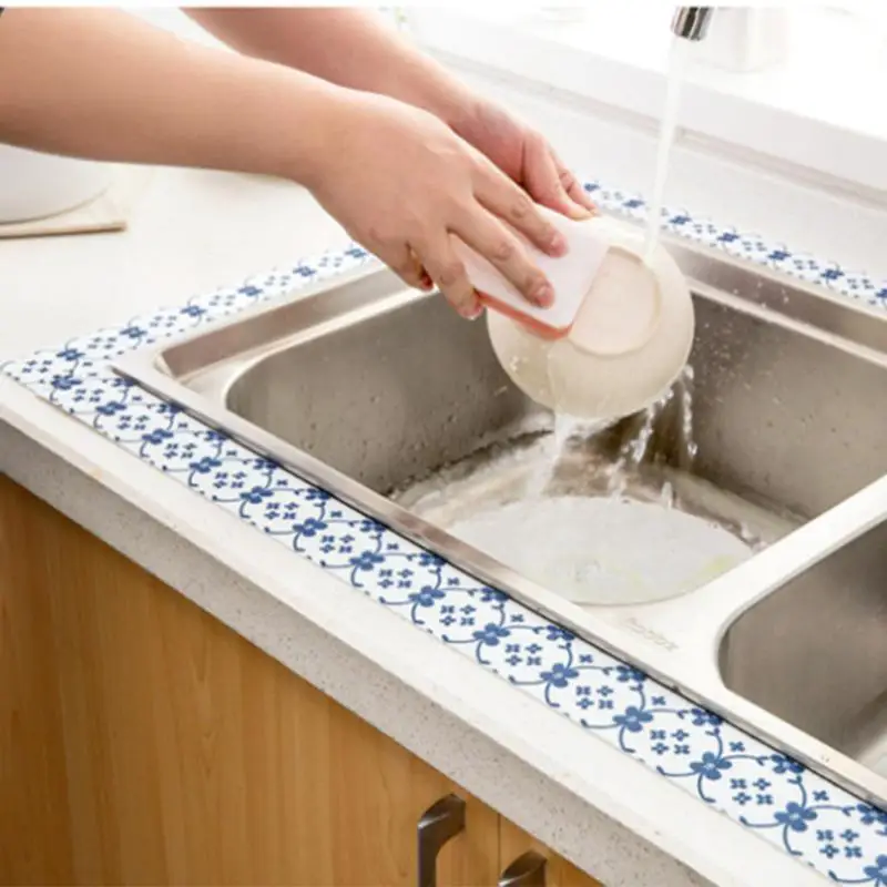 

Mosaic Self Adhesive Sticker PVC Waterproof Decorative Film Waist line Wallpaper for Bathroom Kitchen Tile 5 x 250 cm