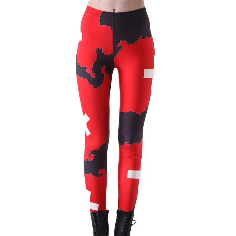 

Swiss Switzerland Flag Girl Lady Woman Women Leggings for Women Legging Leggins Fitness Women Legins Jeggings Leggin