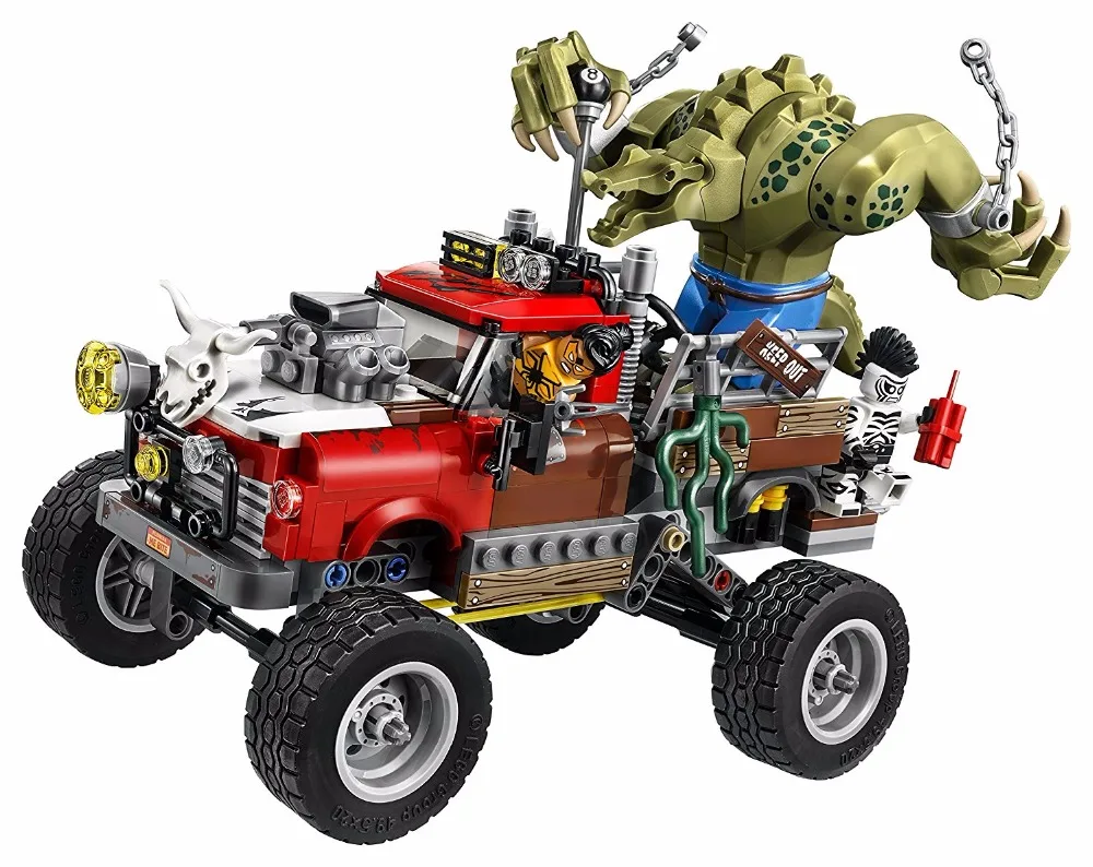 

L Models Building toy Compatible with Lego L07051 460PCS Killer Croc Blocks Toys Hobbies For Boys Girls Model Building Kits