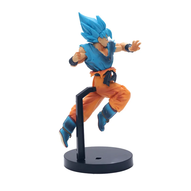 Dragon Ball Z темно-синяя Gogeta Goku Vegeta Ultimate Soldier Movie Ver. Против Супер броли битва ПВХ экшн-фигурка Драконий жемчуг зет 23 см