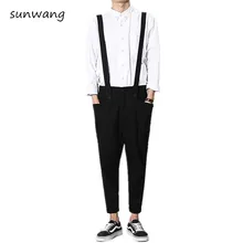 Мужские повседневные модные черные Хаки крутые штаны по лодыжку Pantalon Homme мужские брюки шаровары мужские комбинезоны брюки