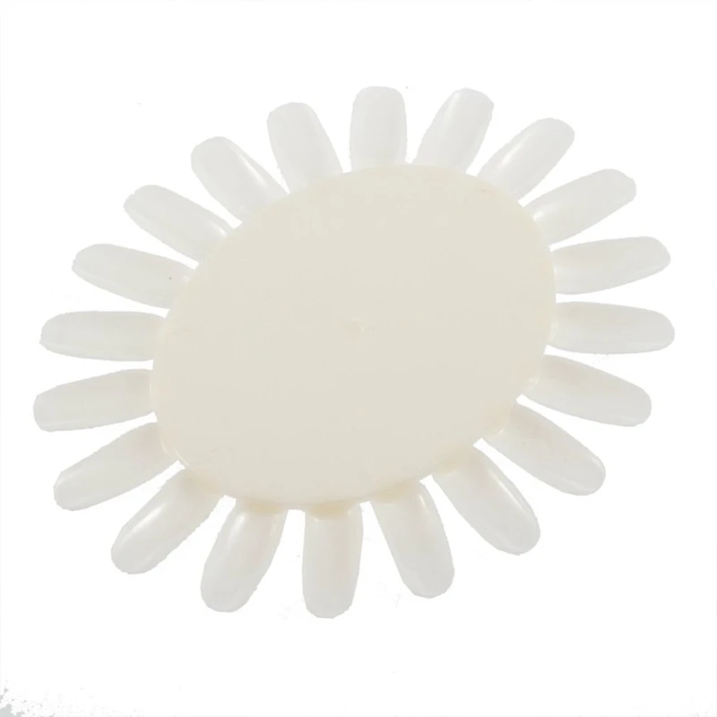 

1 PCS colour disk Nail color swatches colour palette False Nail Tips Art Display Color Chart Practice Round Wheel Board DIY Ma