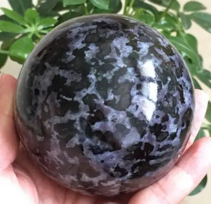 WBY+++---916+++grams of serpentine tourmaline ball magical healing 80mm | Дом и сад