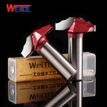 

Weitol 1pcs 1/2*35mm tungsten carbide Classical plunge router bits woodworking classical pattern carving tool