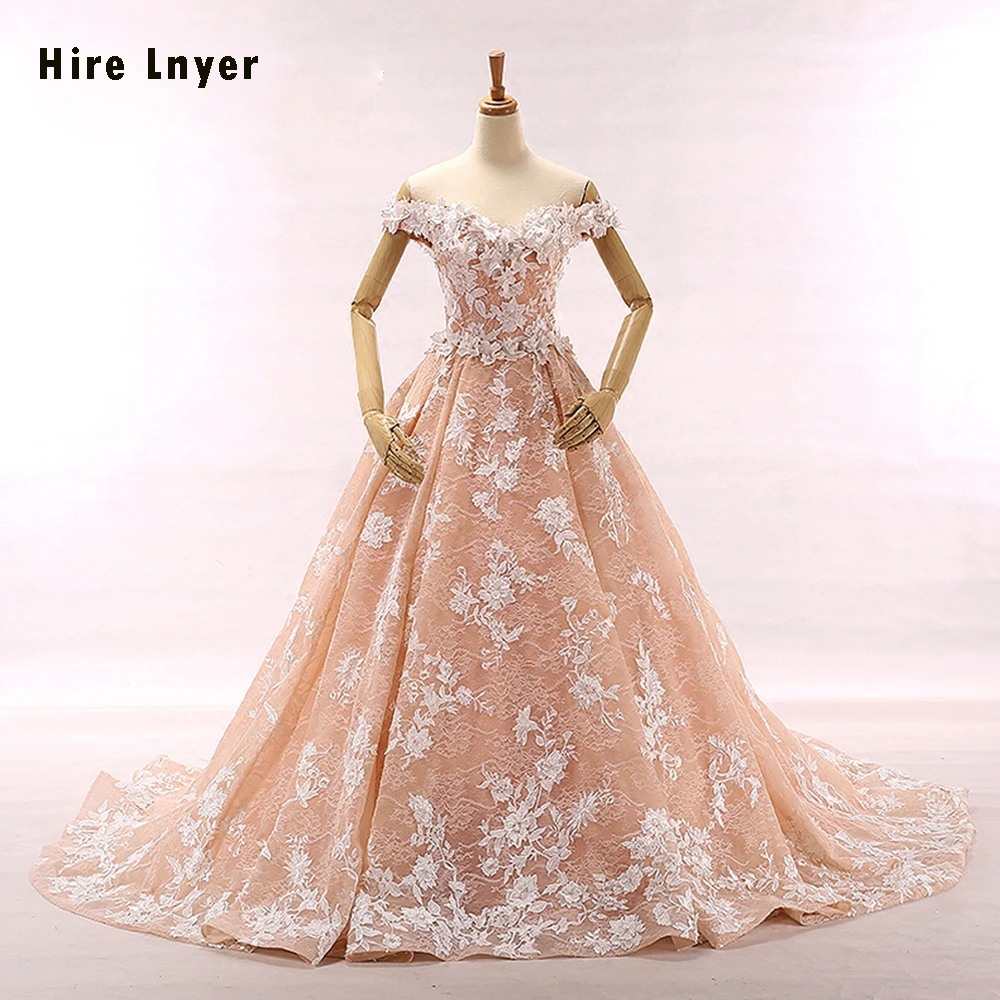 

Hire Lnyer New Arrive Romantic Pink Satin Inside White Appliques Lace A-line Wedding Dresses Aliexpress Login Robe De Mariee
