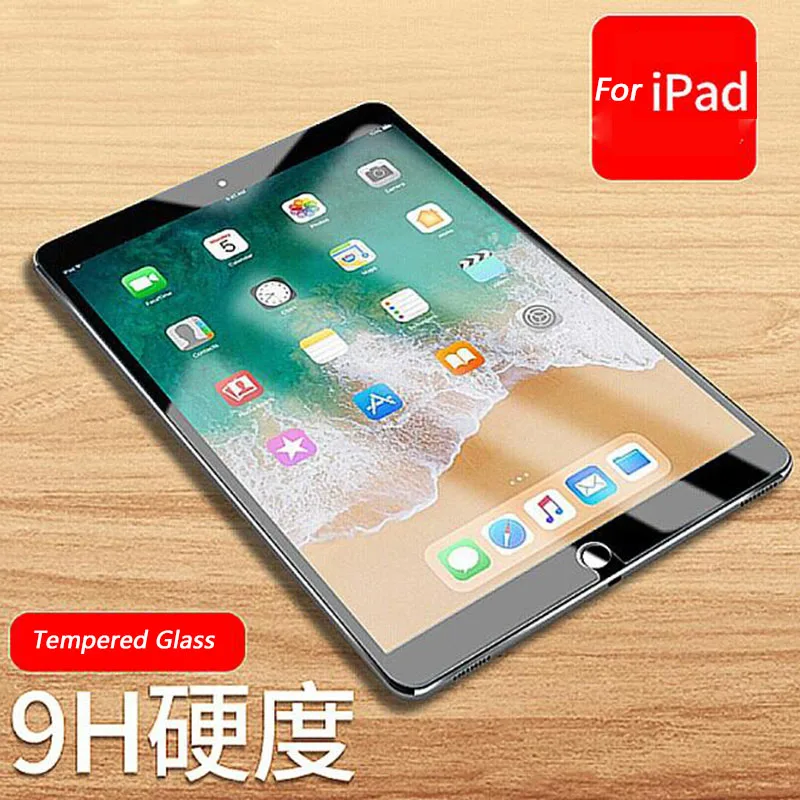  Gehärtetem Glas Für Apple ipad air 1 2 Screen Protector Für ipad 2 3 4 5 6 Einscheiben-schutzfolie 