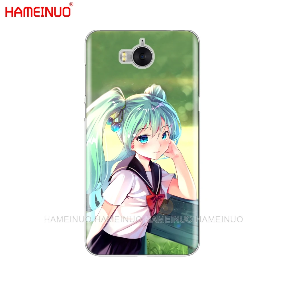 HAMEINUO аниме девочка Hatsune Miku Чехол для мобильного телефона чехол для huawei honor 3C 4X 4C 5C 5X6 7 Y3 Y6 Y5 2 II Y560 - Цвет: 41915