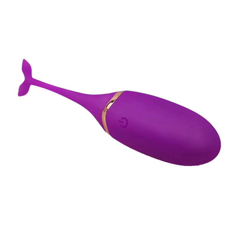 Sex Toys Vagina Balls USB Charging Wireless Control Small Whale Jumping Egg G point Vibration Masturbation Fish Tail (8)