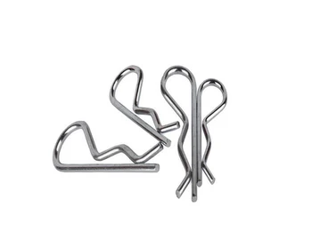 

M3/M4/M5/M6 split wave pin galvanized steel Bayonet Cotter pin closed Alignment cotter wave R shaped shaft split pin