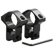 2 шт. тактический охотничий 25,4 мм застёжка-бочонок прицел крепление кольца фонарик лазерный винтовочный оптический прицел Пикатинни Вивер база для рейки