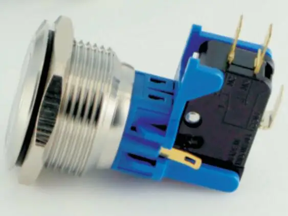 ELEWIND 30 мм 15A большой ток металла кнопочный переключатель, UL одобрение (PM301-LC-11/S)