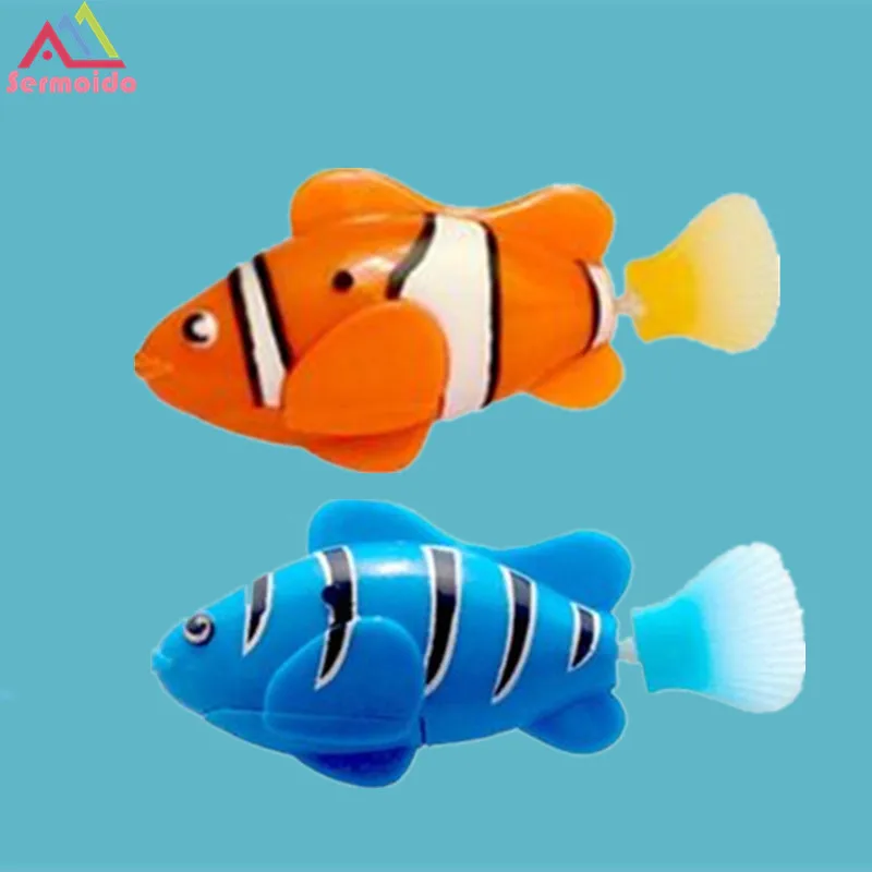 novelty activated swimming robofish