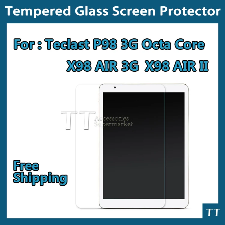 Tempered Glass Screen Protector for Teclast X98 Air 3G