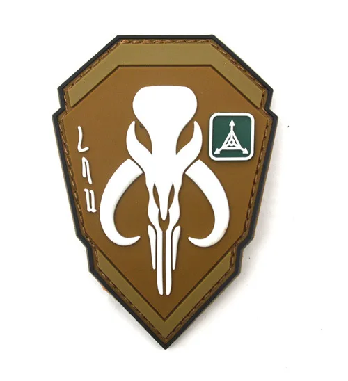 ПВХ значок Bounty Hunter значки на одежду ткань колпаки для рюкзака наклейки наручную