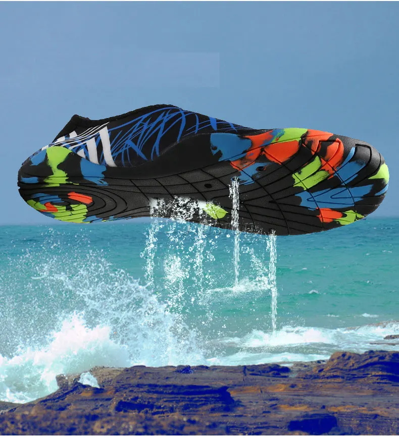 sapatos de surf macio esporte à beira-mar calçados chinelos