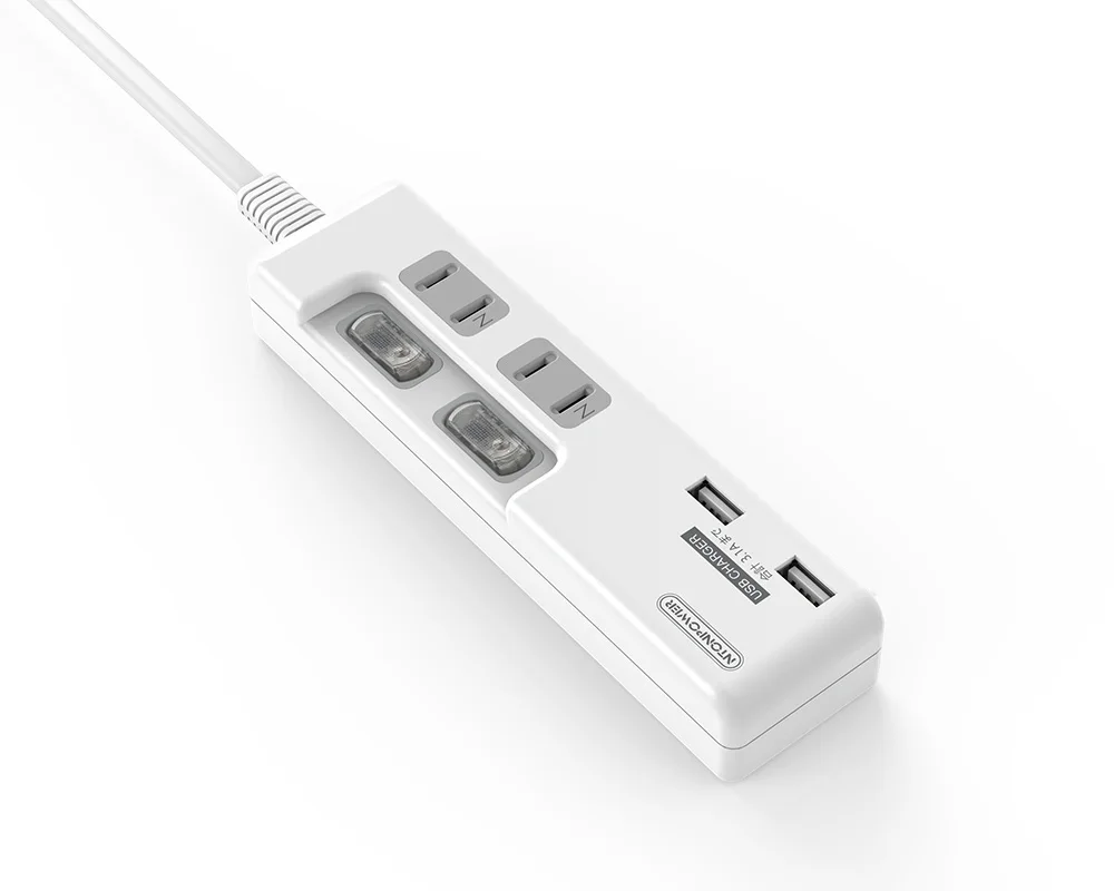 NTONPOWER JP Plug Power Strip with USB Charger  (13)