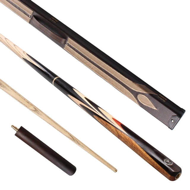 Cheap High Quality New 3/4 Snooker Cues Stick 9.4mm Tip With 3 4 Snooker Cue Case Set China 2016
