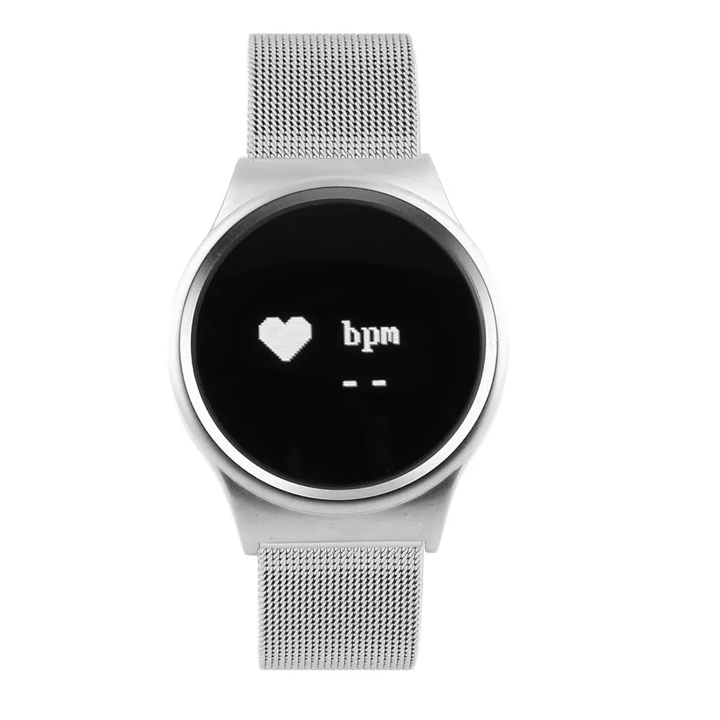 

Bluetooth 4.0 Professional Low Power Consumption Waterproof 0.66 Inch Sports OLED Screen Display Smart Watch Wrist 2018 New