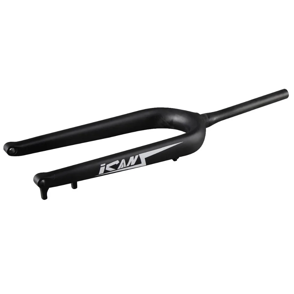 Ultralight Mountain Bicycle Rigid Fork 3K Full Carbon Fiber MTB Bike Disc Brake Front Fork 1