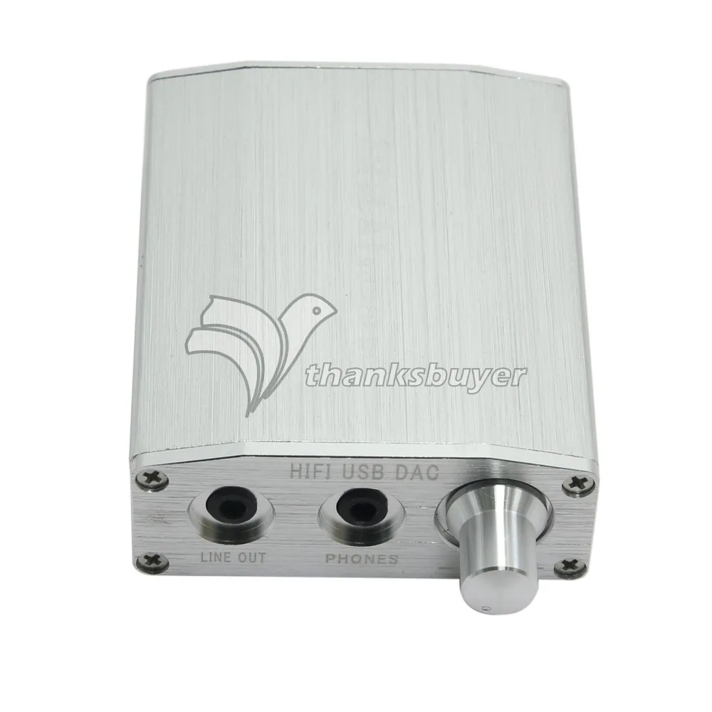H8 Computer DAC Decoder Amplifier HIFI Sound Desktop Audio Card in